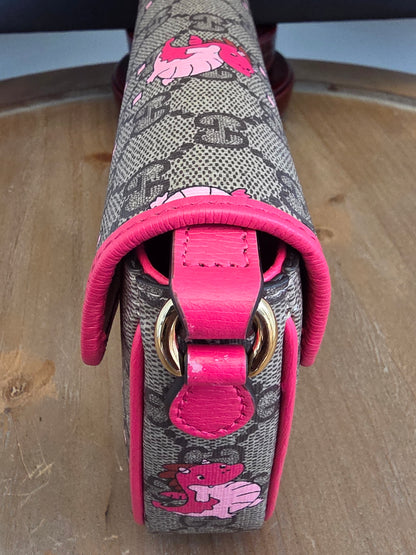 Gucci GG Supreme Year of the Dragon Shoulder Bag