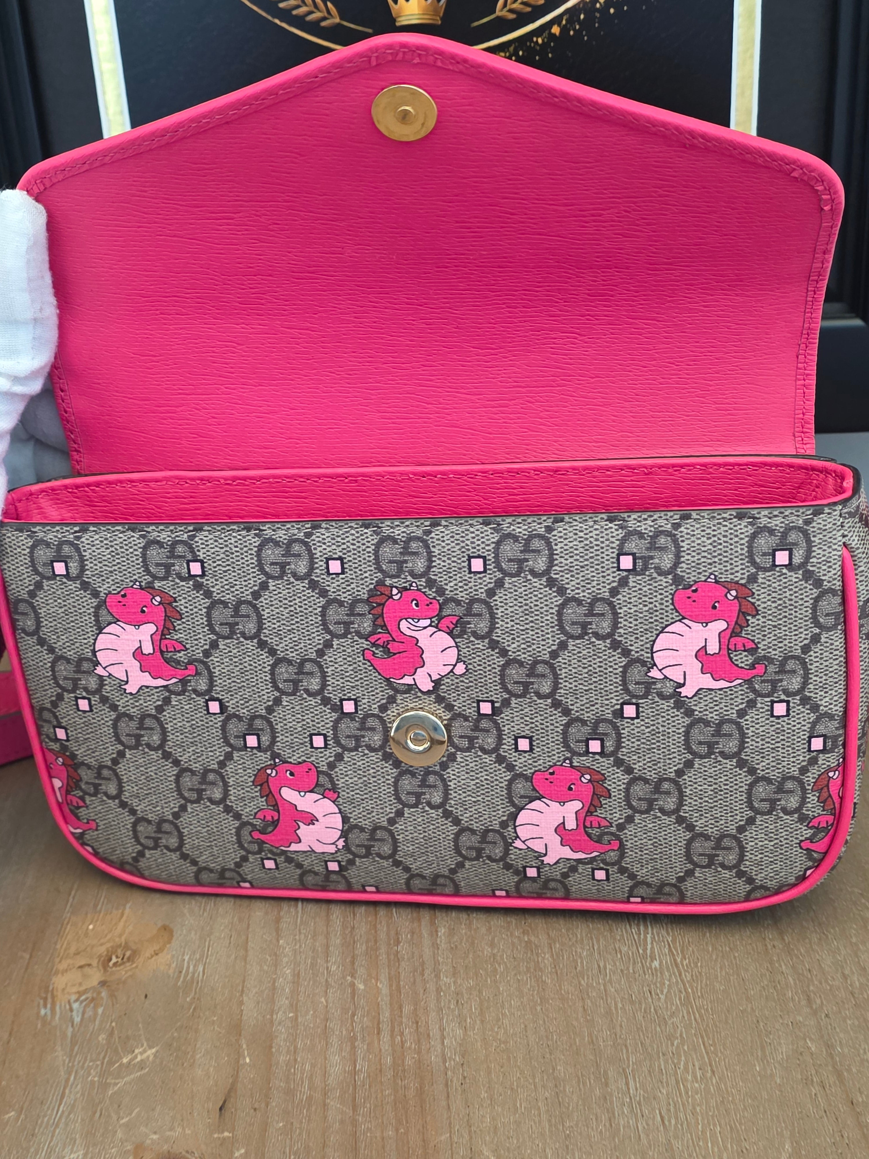 Gucci GG Supreme Year of the Dragon Shoulder Bag