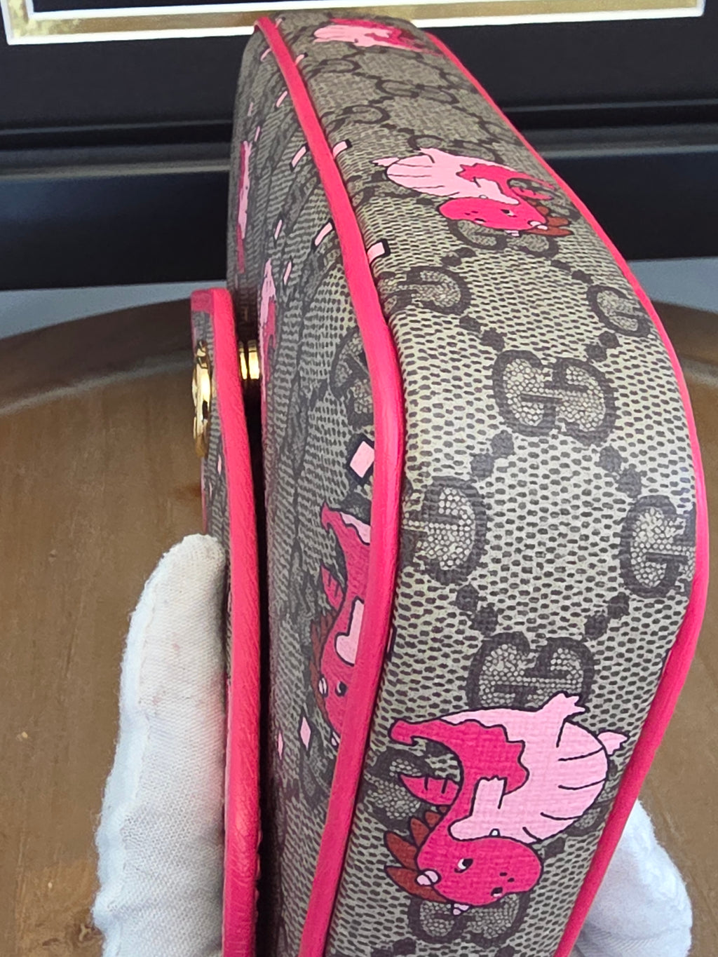 Gucci GG Supreme Year of the Dragon Shoulder Bag