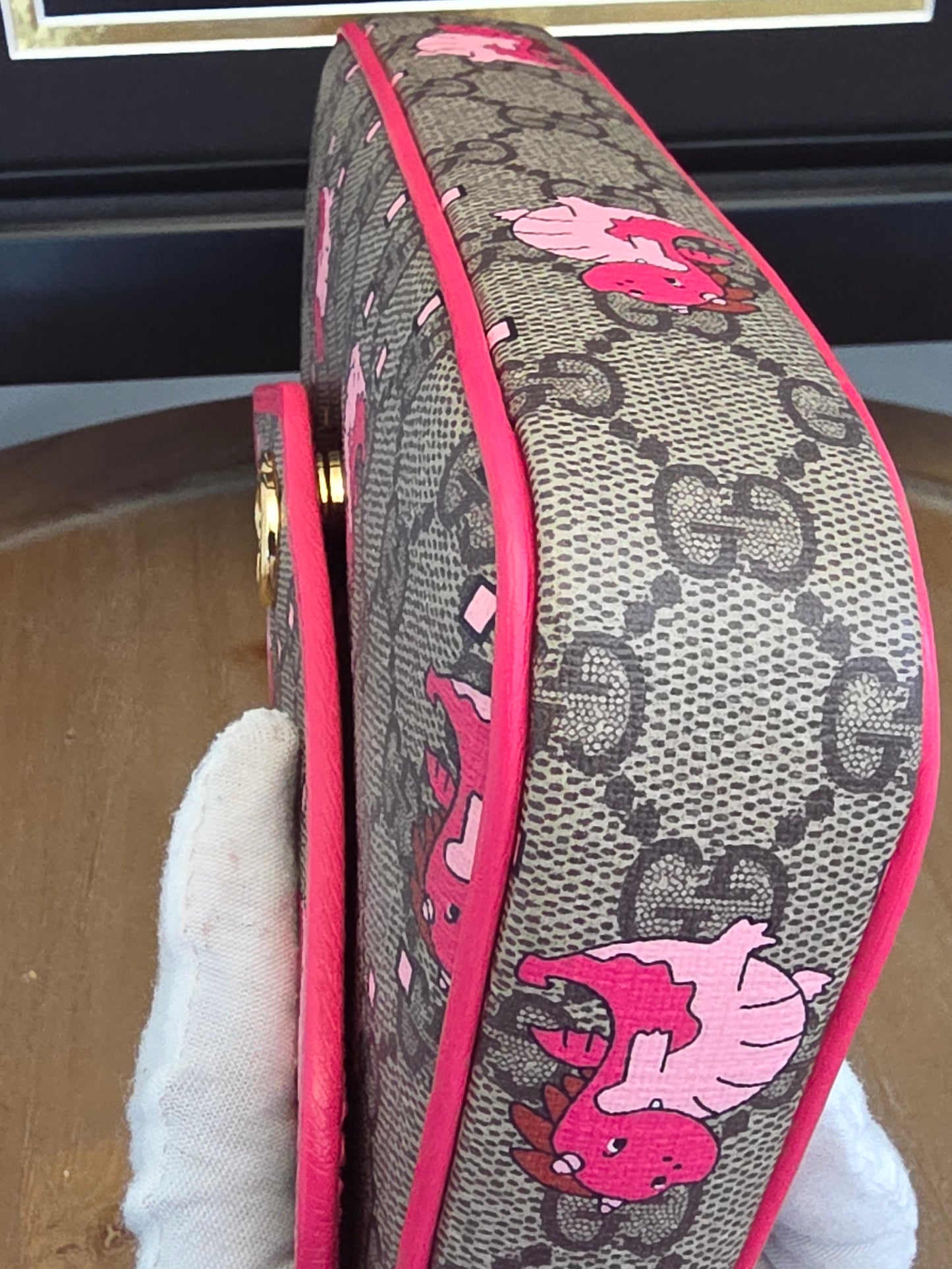 Gucci GG Supreme Year of the Dragon Shoulder Bag