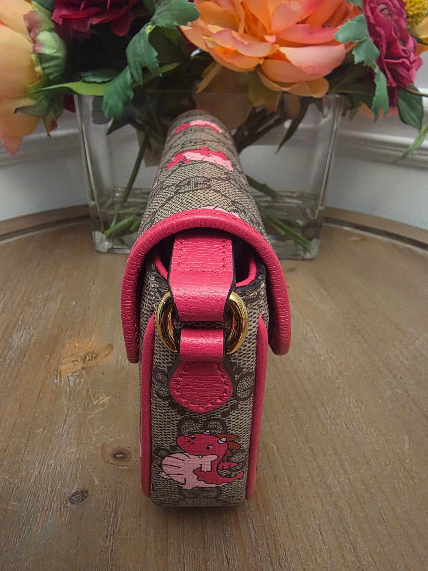 Gucci GG Supreme Year of the Dragon Shoulder Bag