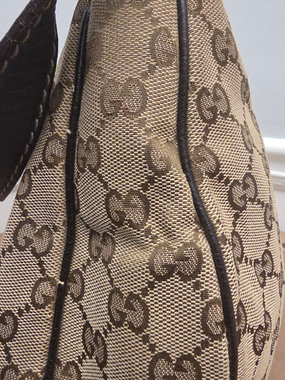 Gucci GG Canvas New Ladies Web Hobo