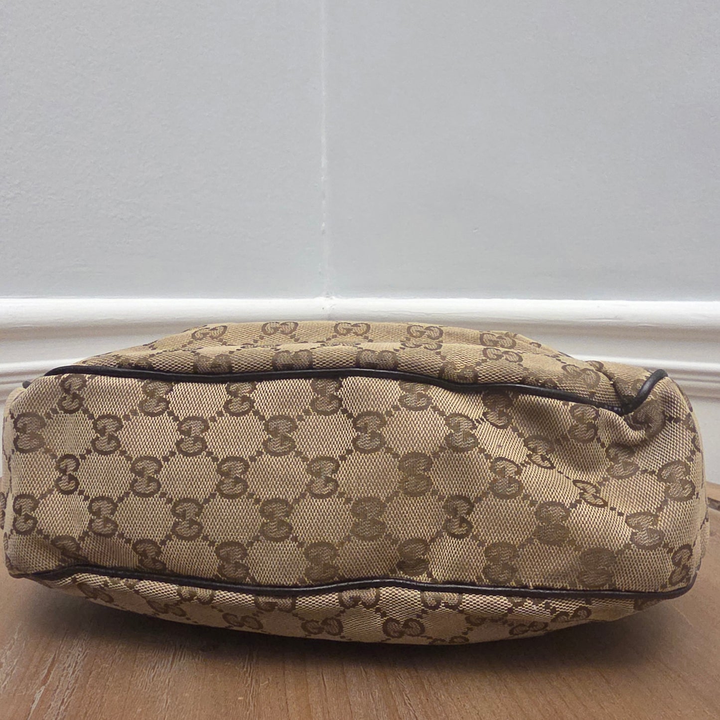 Gucci GG Canvas New Ladies Web Hobo