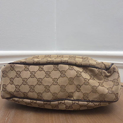 Gucci GG Canvas New Ladies Web Hobo