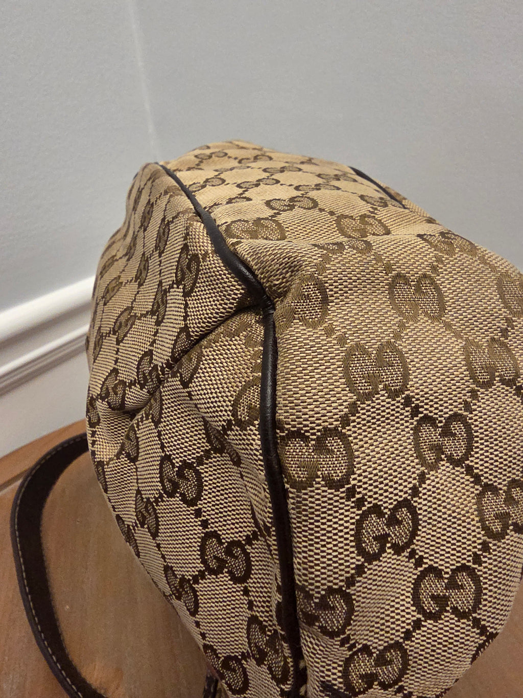 Gucci GG Canvas New Ladies Web Hobo