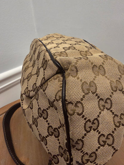 Gucci GG Canvas New Ladies Web Hobo
