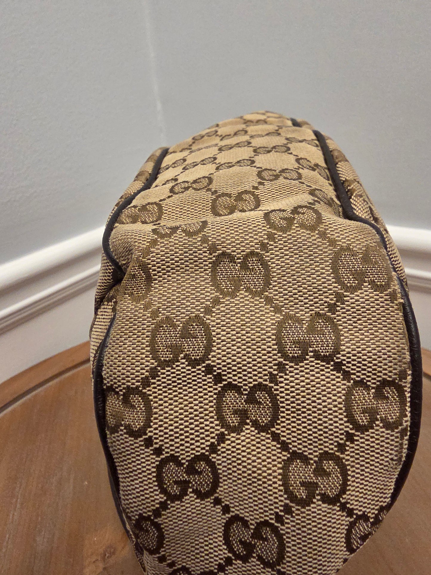 Gucci GG Canvas New Ladies Web Hobo