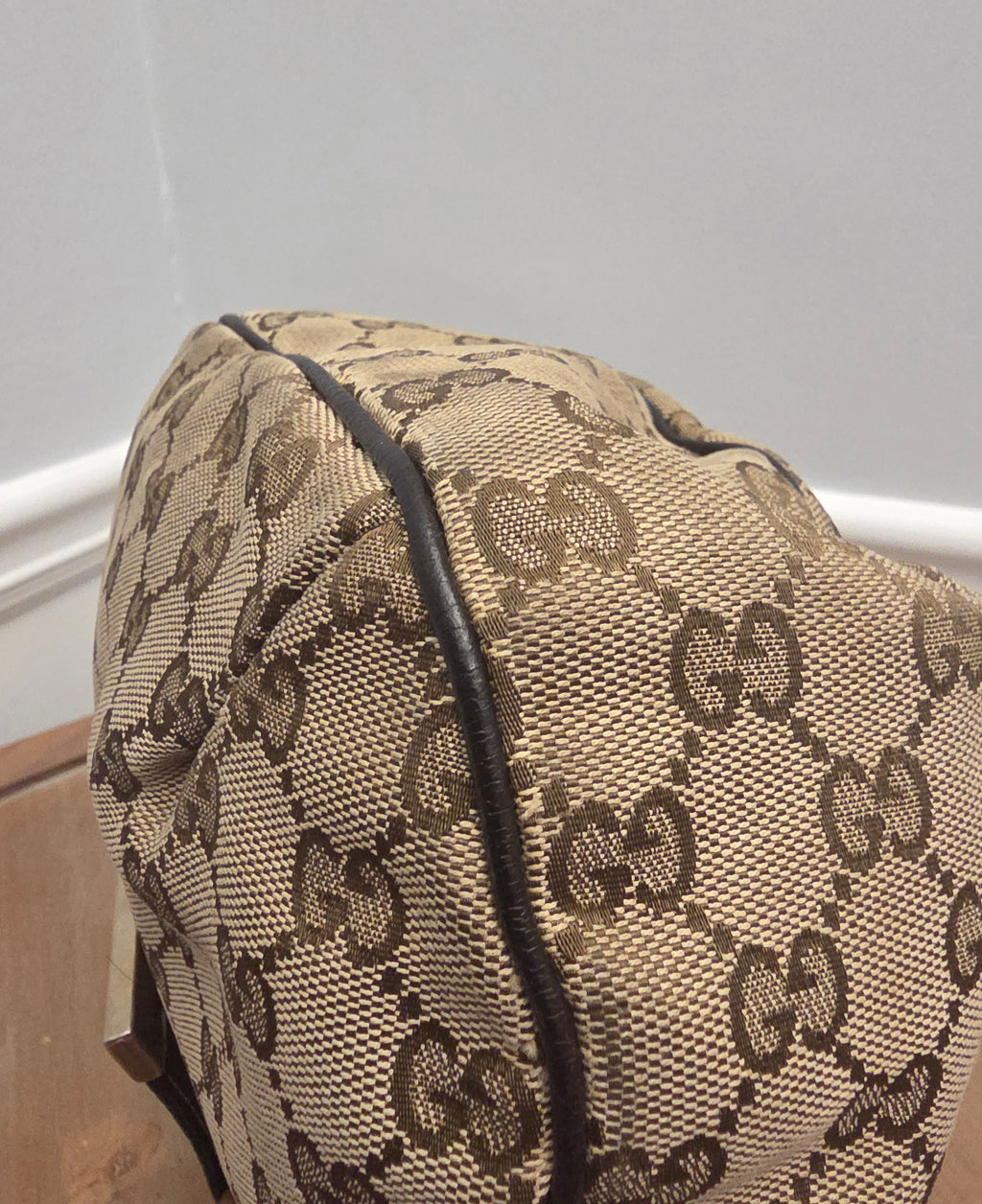 Gucci GG Canvas New Ladies Web Hobo