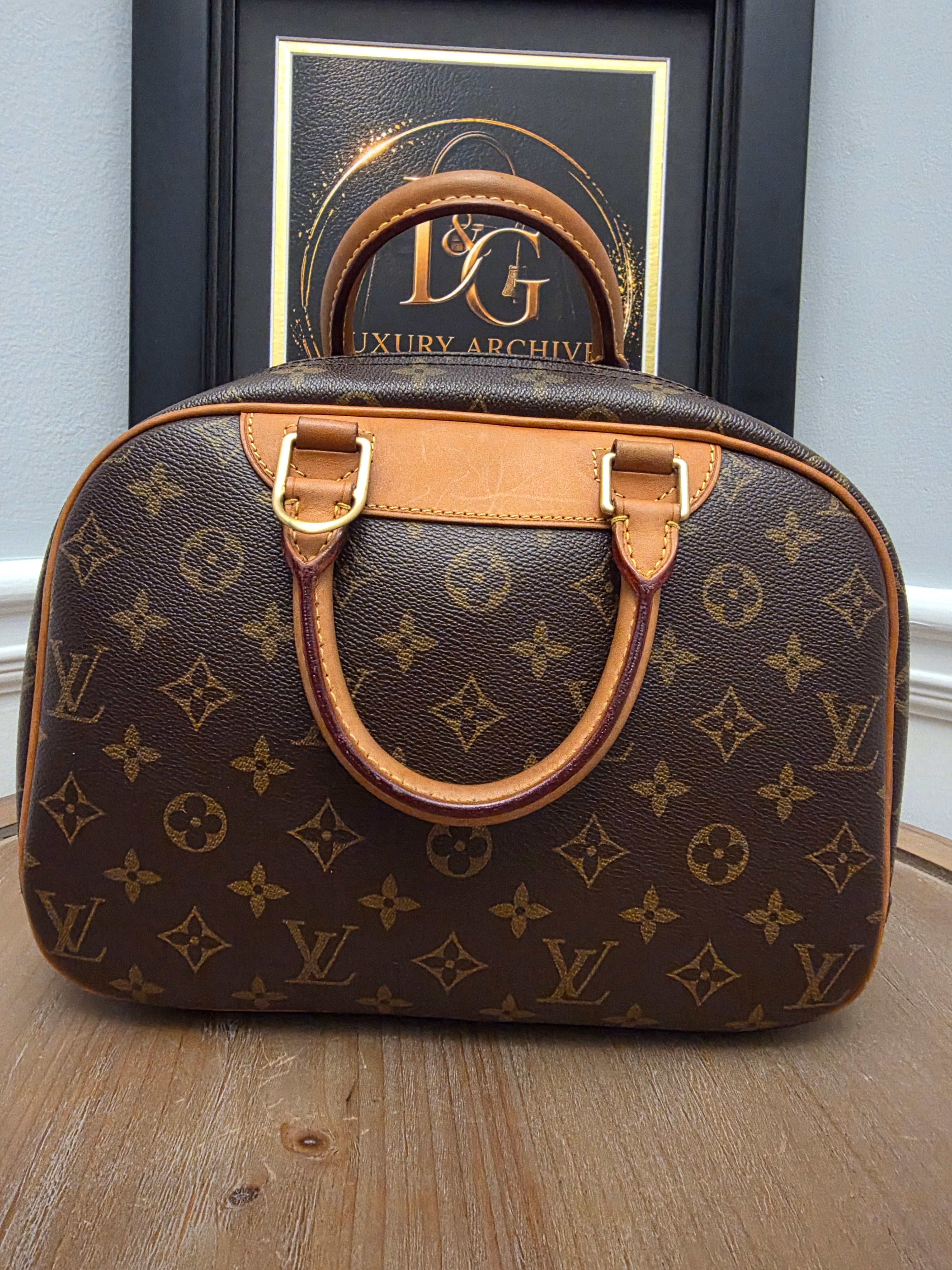 Louis Vuitton Trouville Monogram Canvas Handbag