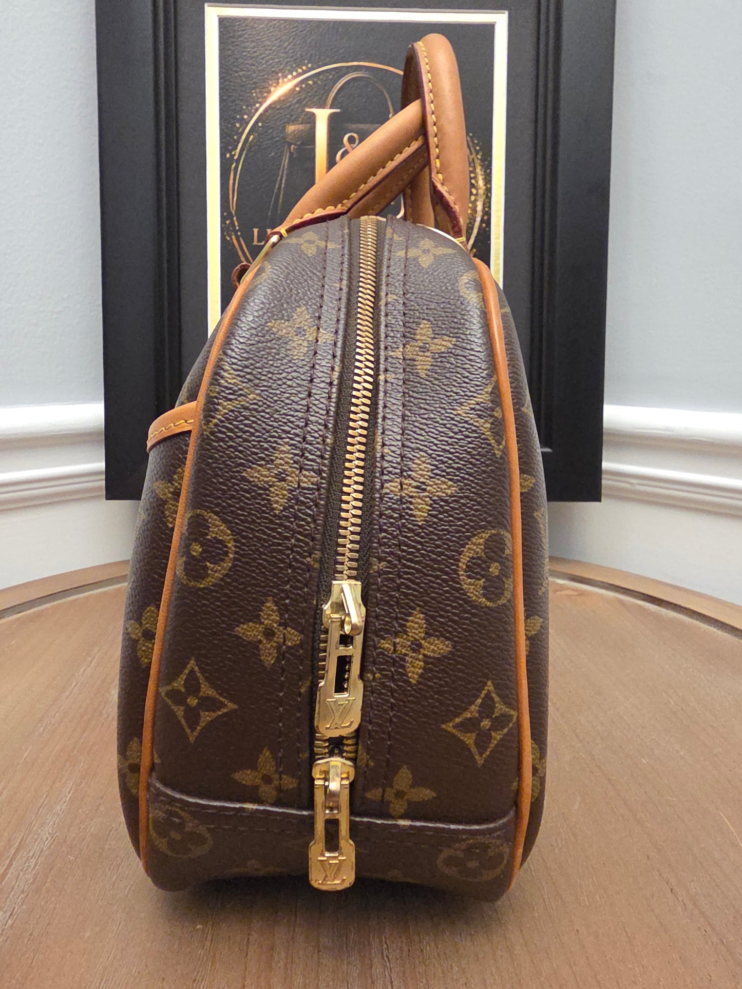 Louis Vuitton Trouville Monogram Canvas Handbag
