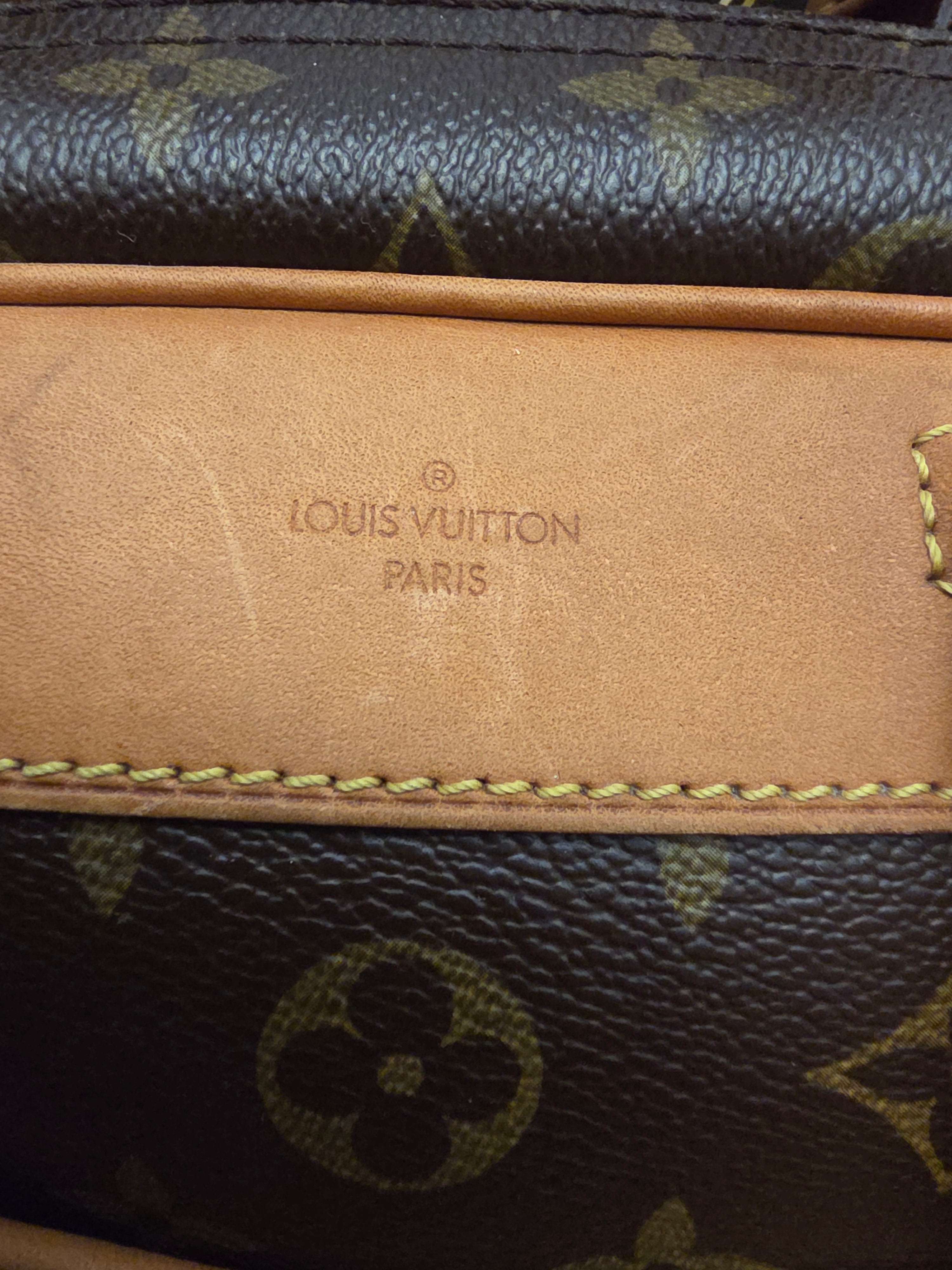 Louis Vuitton Trouville Monogram Canvas Handbag