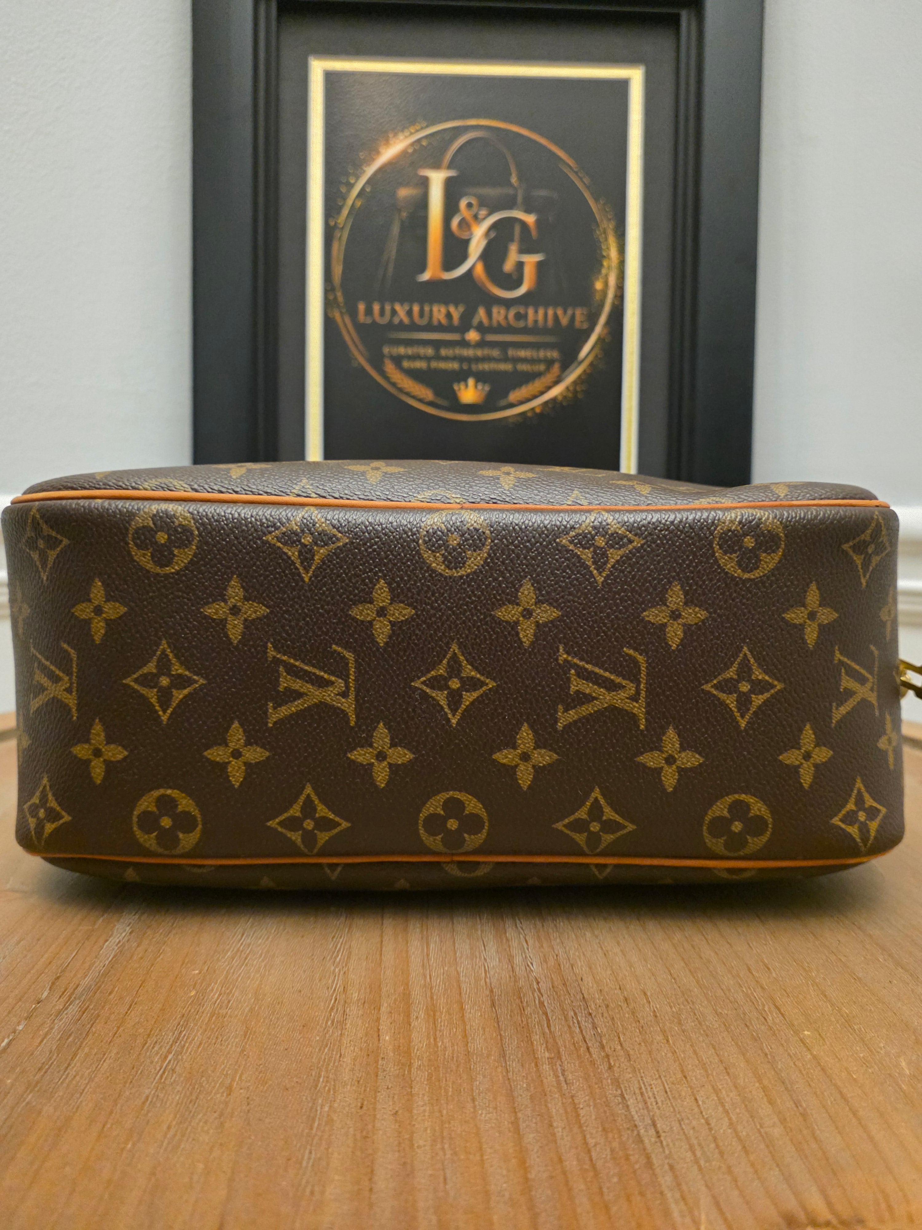 Louis Vuitton Trouville Monogram Canvas Handbag