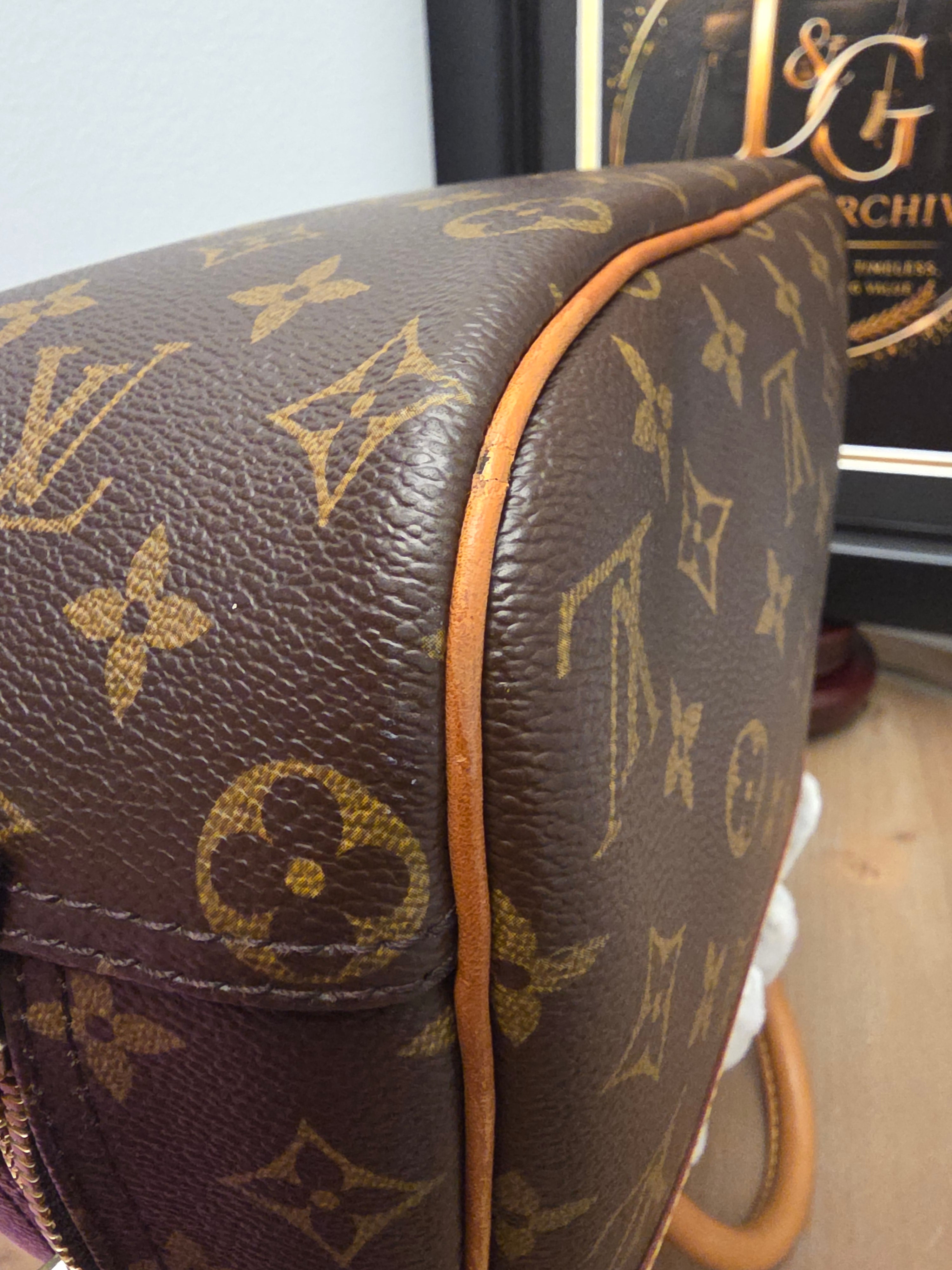 Louis Vuitton Trouville Monogram Canvas Handbag