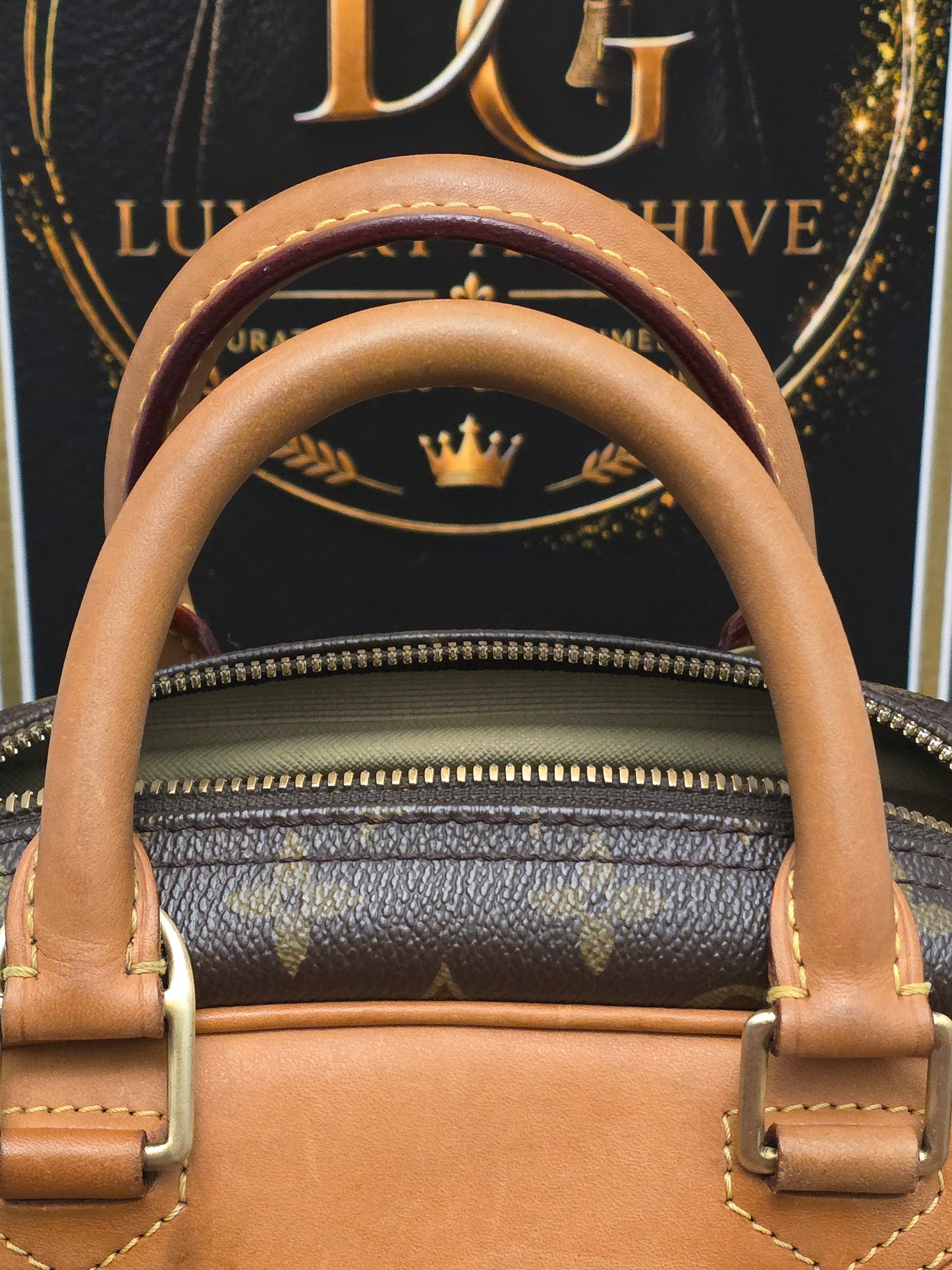 Louis Vuitton Trouville Monogram Canvas Handbag