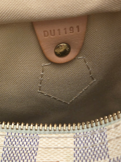 Louis Vuitton Speedy 30 in Damier Azur canvas