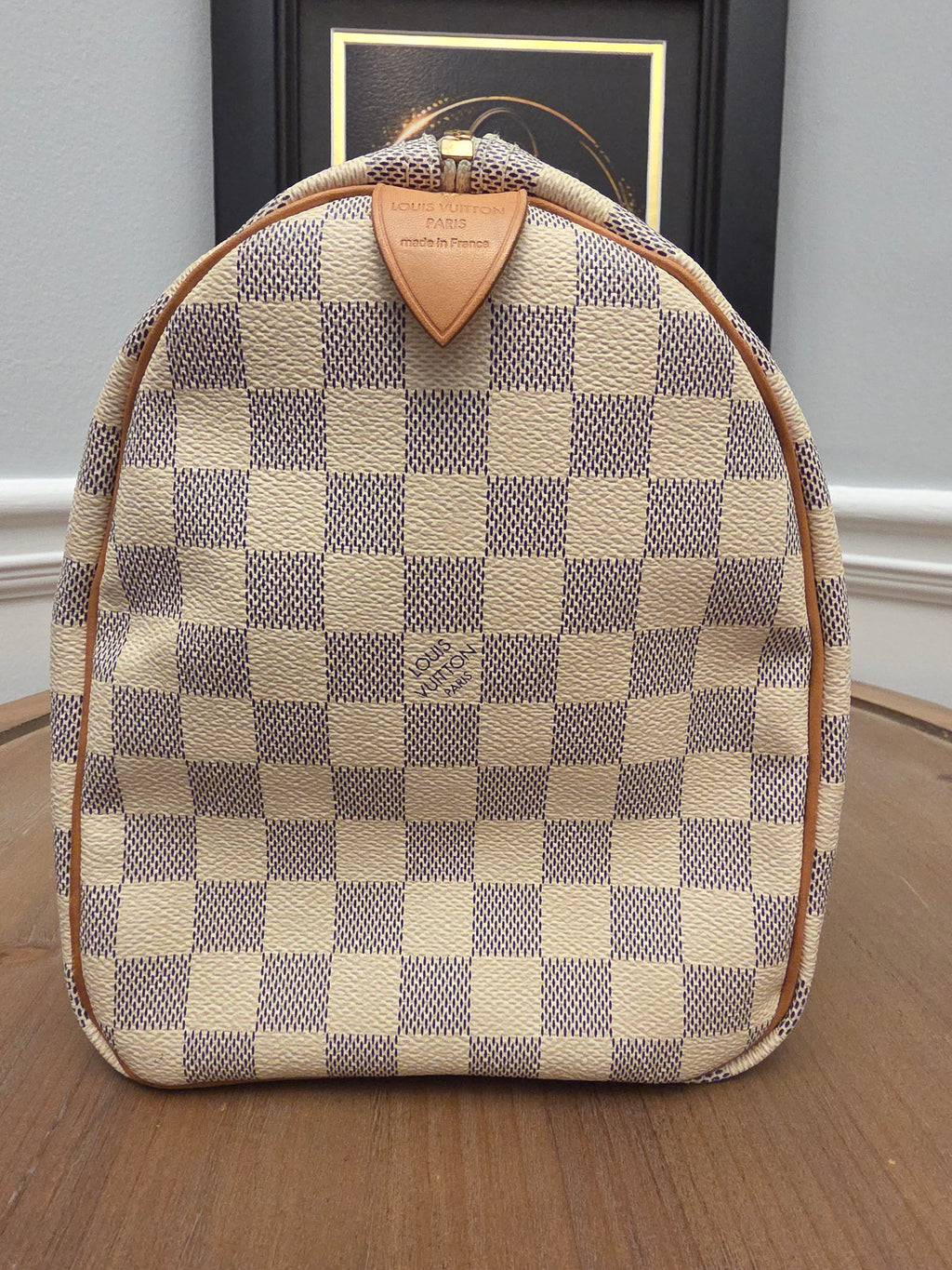 Louis Vuitton Speedy 30 in Damier Azur canvas