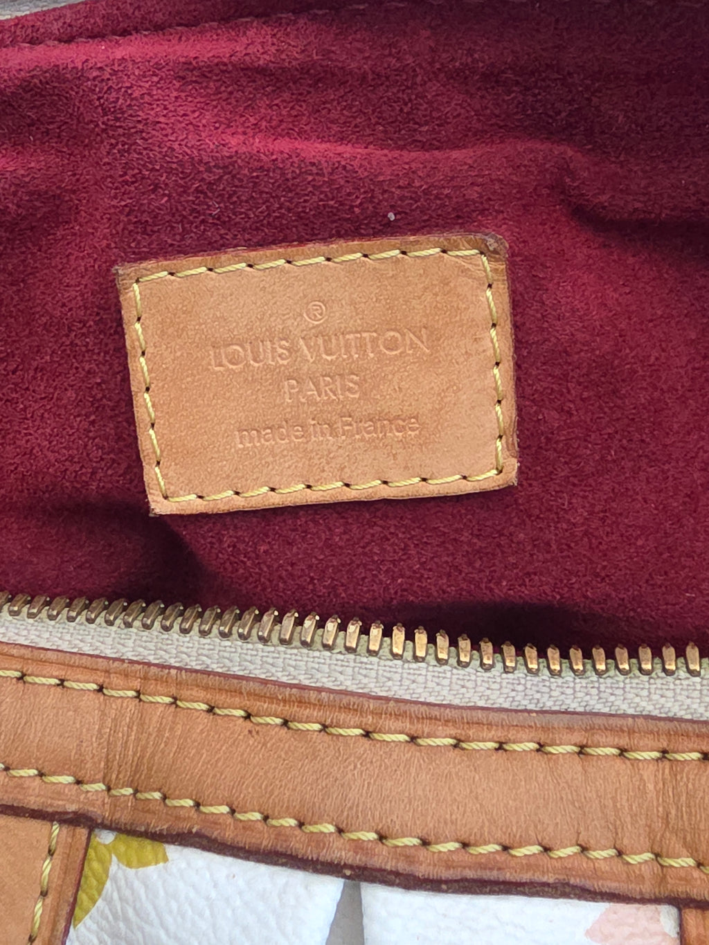 Louis Vuitton x Richard Prince White Multicolor Monogram Jokes Speedy Bag