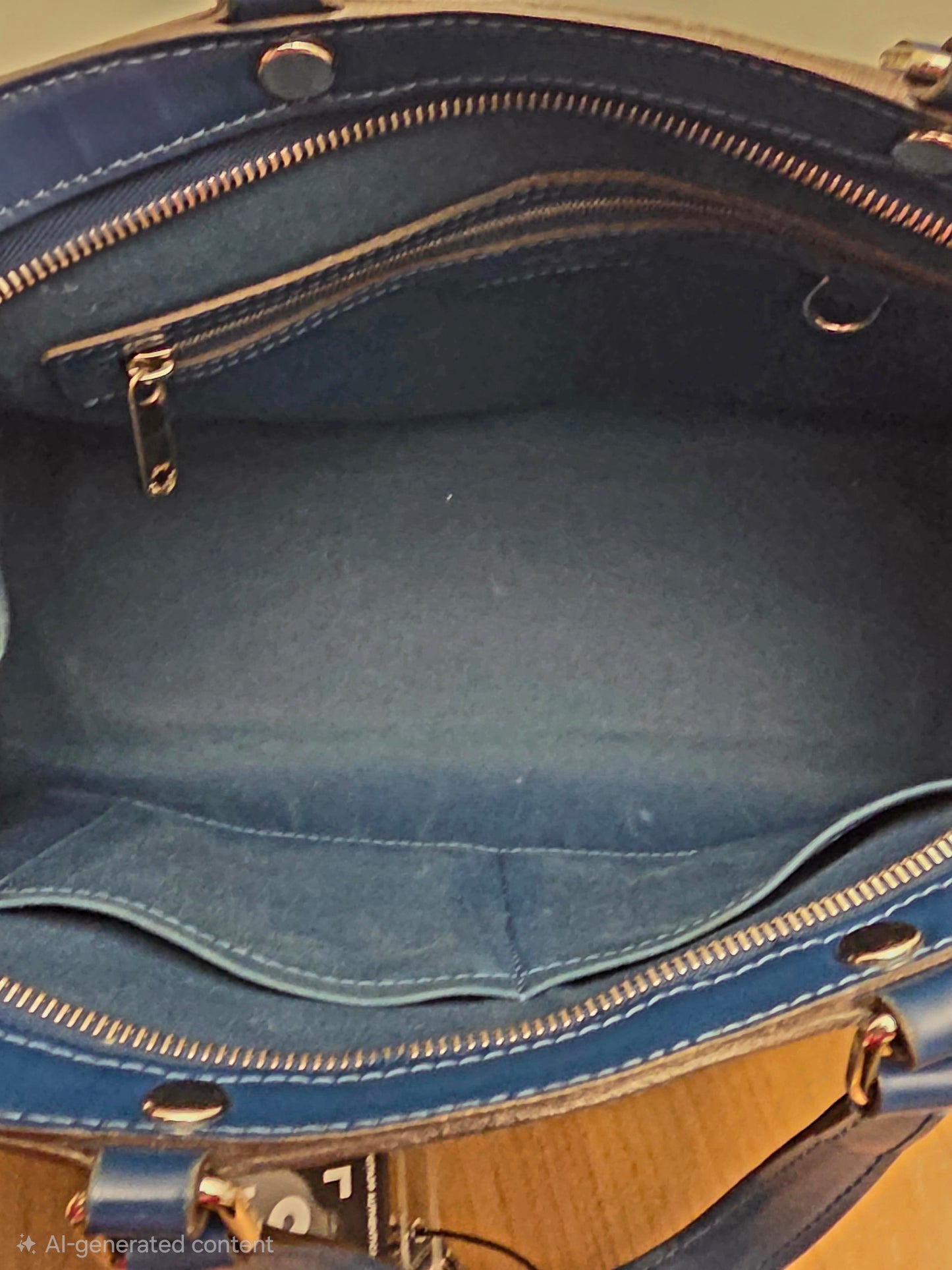 Louis Vuitton Pont-Neuf GM in Toledo Blue Epi Leather