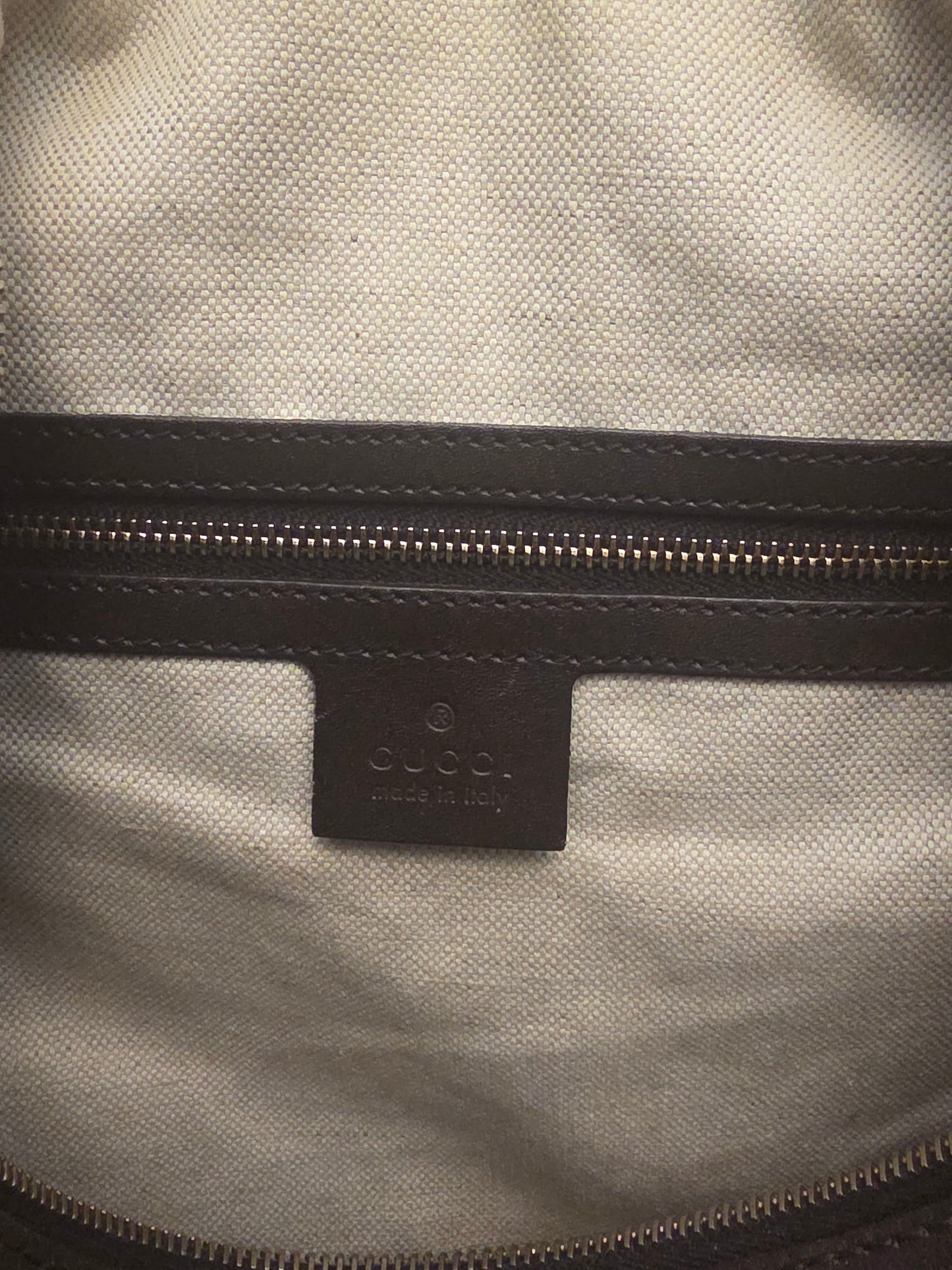 Gucci Original GG Canvas Web Boston Satchel Bag with Shoulder Strap