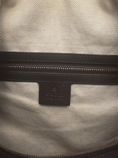 Gucci Original GG Canvas Web Boston Satchel Bag with Shoulder Strap