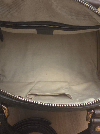 Gucci Original GG Canvas Web Boston Satchel Bag with Shoulder Strap