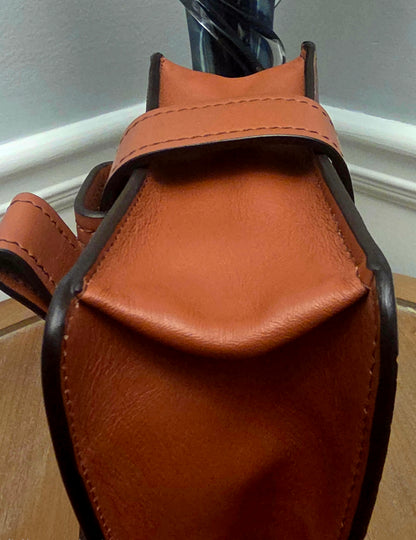 Chloé Aby Lock Small Croc-Embossed Leather Shoulder Bag