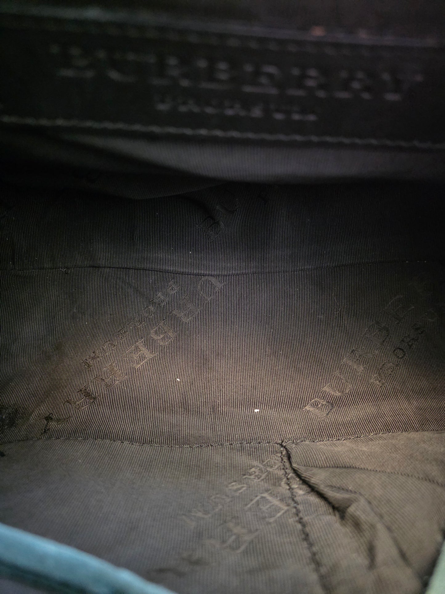 Burberry Prorsum Dark Green Nubuck Leather Owl Doctor Bag