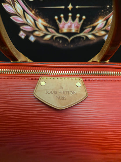 Louis Vuitton Epi Leather Speedy Bandoulière 25 Rouge Coquelicot Crossbody Bag