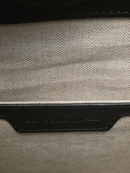 Berluti Brown Scritto Leather Briefcase Tote Bag | IG Collective