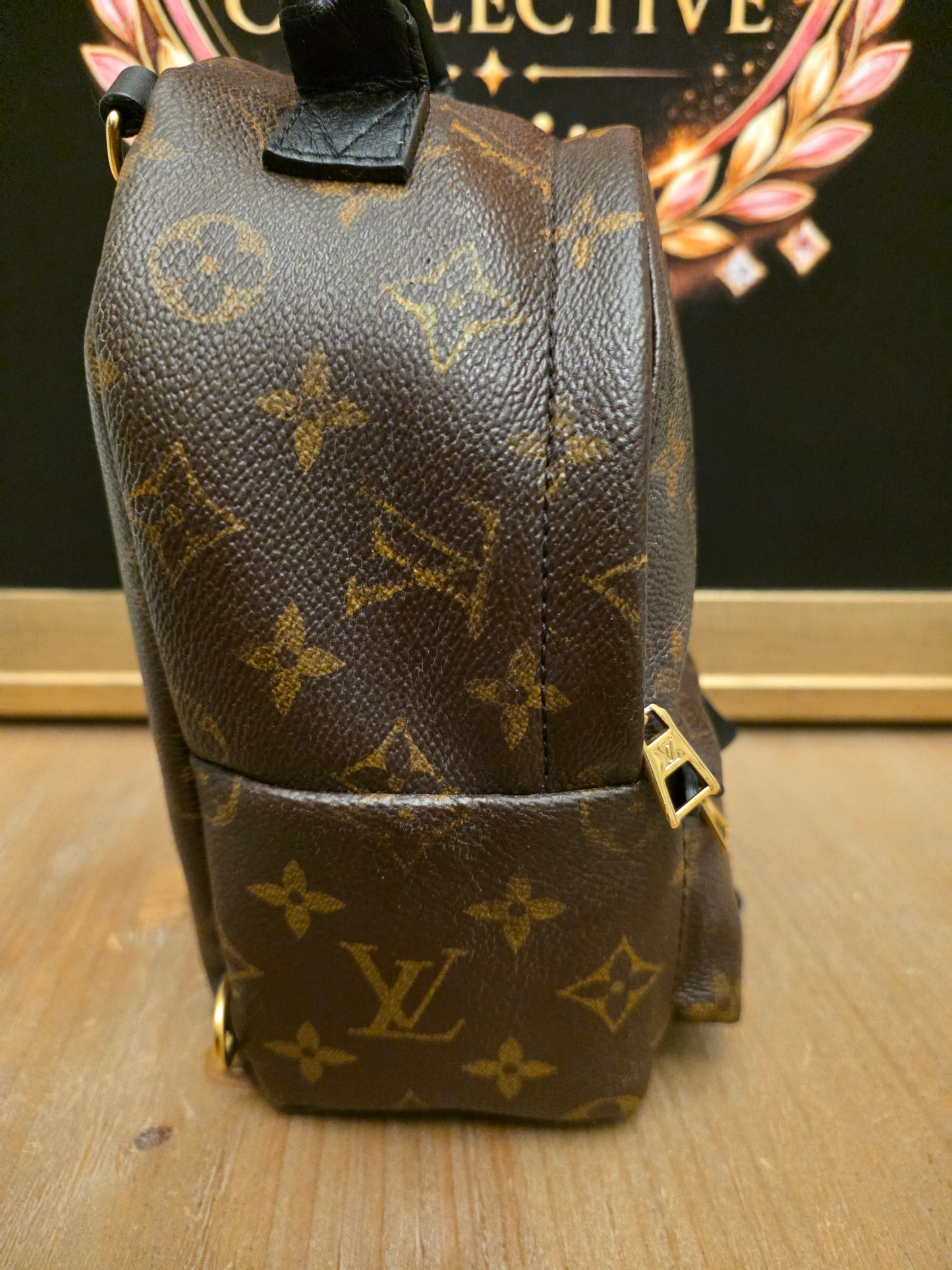 Authentic Louis Vuitton Palm Springs Mini Monogram Backpack