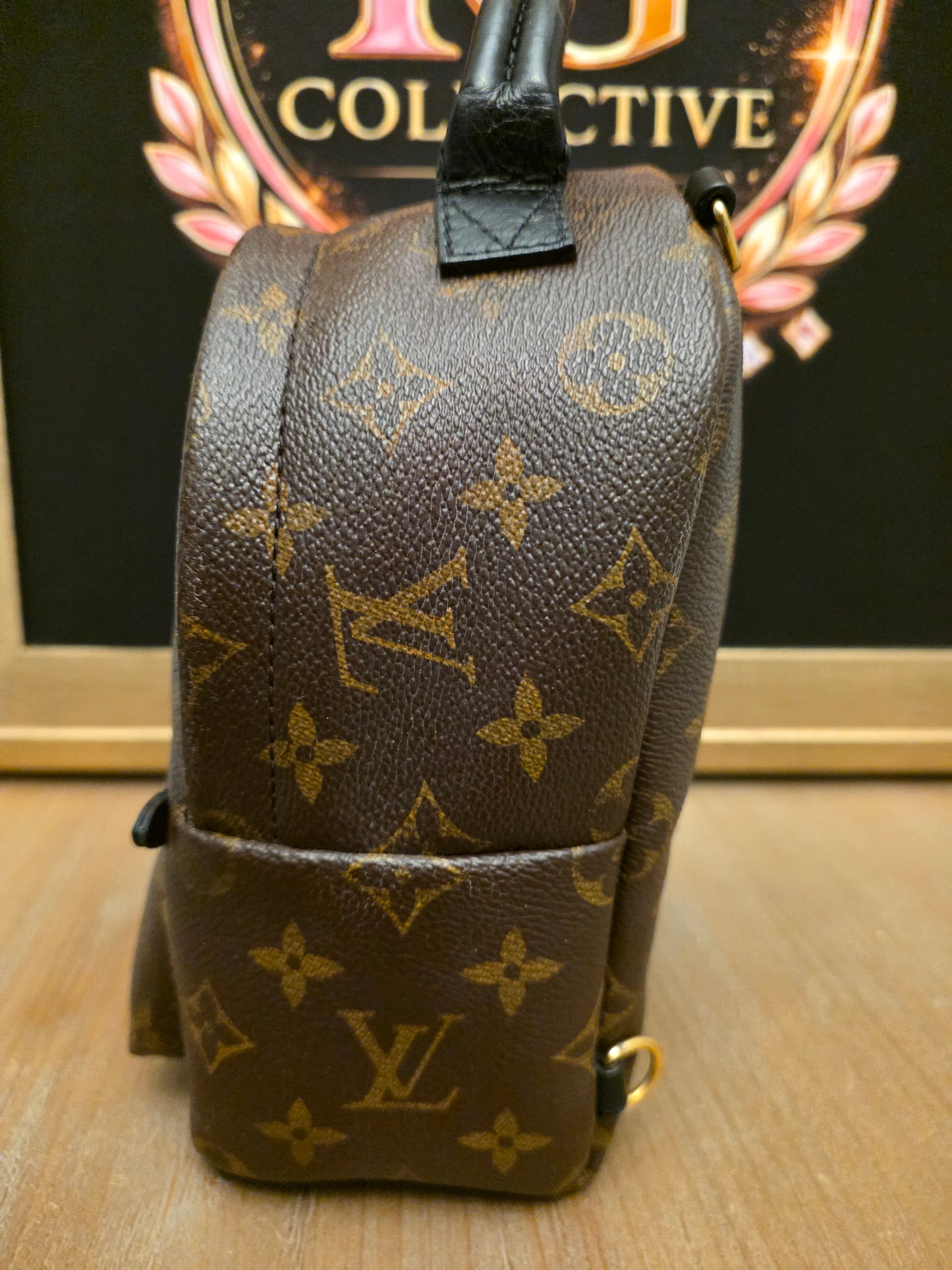 Authentic Louis Vuitton Palm Springs Mini Monogram Backpack